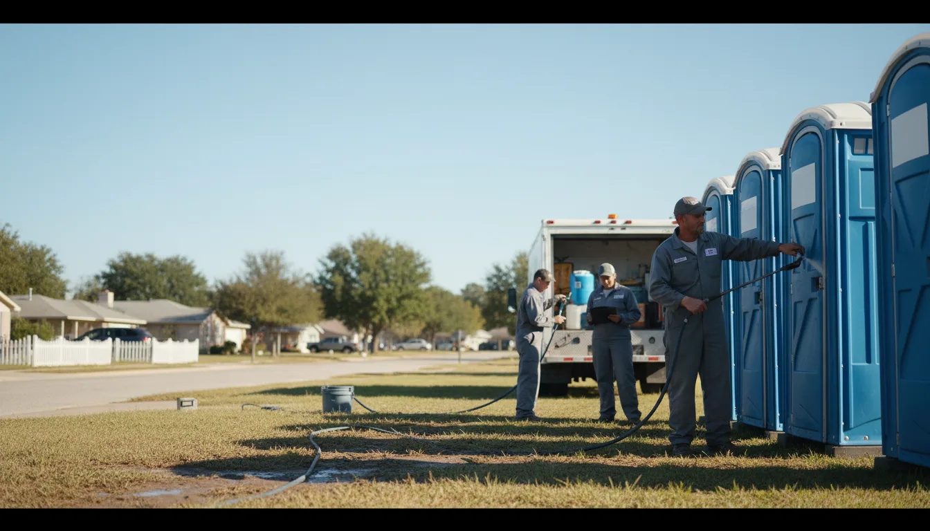 Long-Term Portable Toilet Rental in El Dorado, AR near me